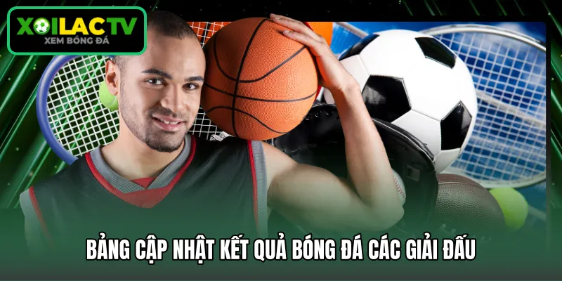 Bảng cập nhật kết quả bóng đá các giải đấu