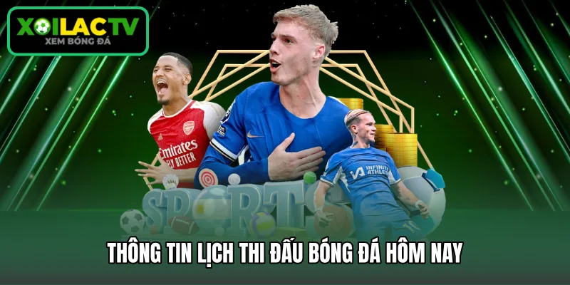 Thông tin lịch thi đấu bóng đá hôm nay